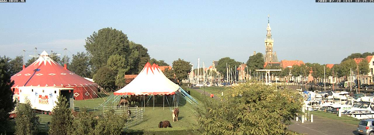 Circus in Veere 28 juli 2008